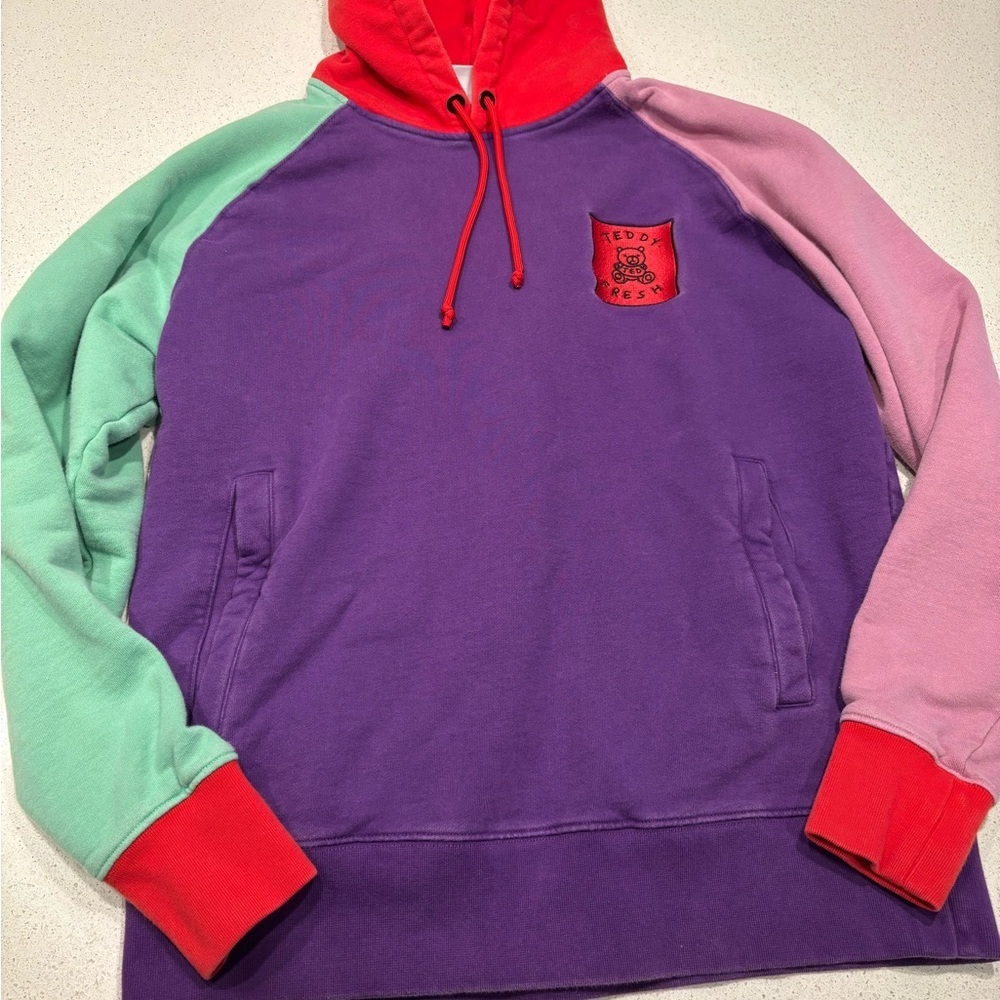 Teddy Fresh Multicolor Sweatshirt, Size M